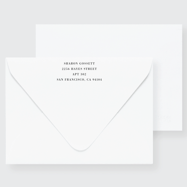 Basic Envelopes - Elegant Script